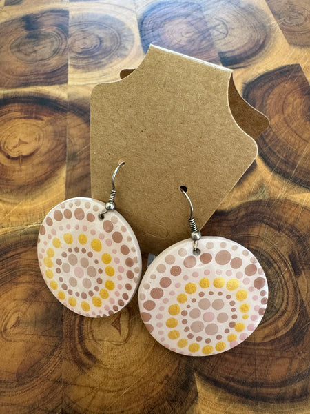 Hand painted earrings