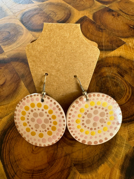 Hand painted earrings