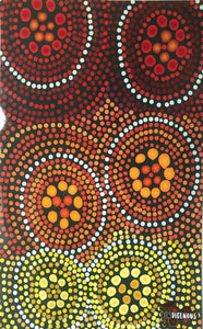 Bindigenous - Indigenous Australian rainbow bin sticker / bin wrap