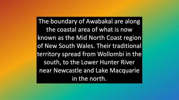 Awabakal boundary borders
