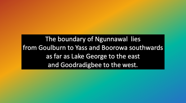 Ngunnawal boundary