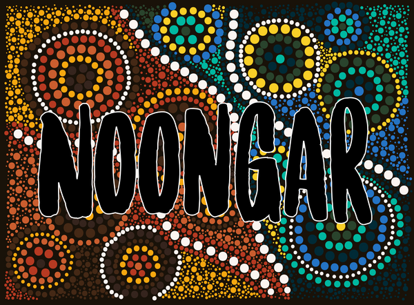 Noongar Bindigenous bin sticker