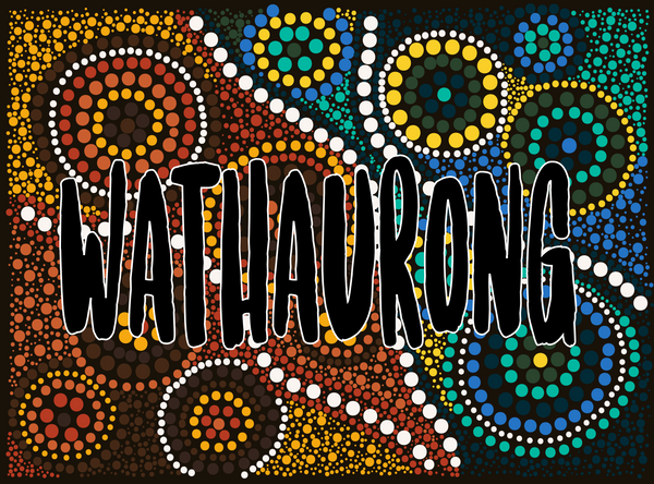 Wathaurong Bindigenous bin sticker